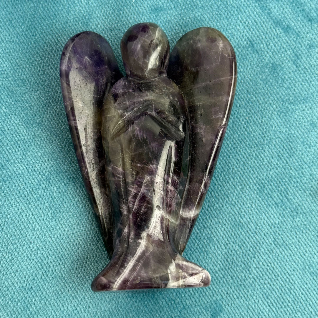 Amethyst Angel Figurine