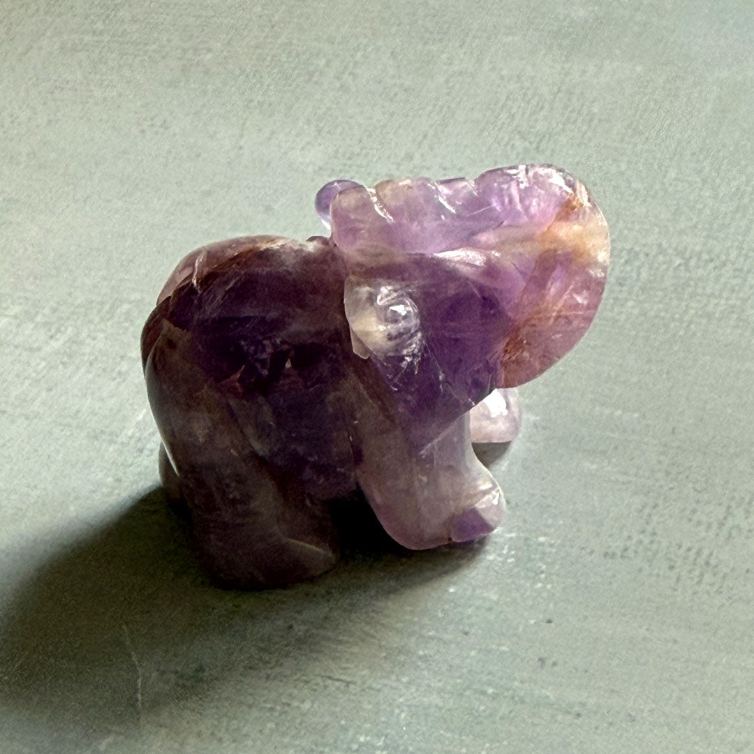 Crystal Elephant Figurines - Symbol of Strength, Wisdom and Positivity