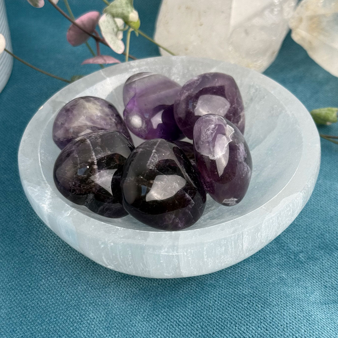 Amethyst Hearts - small