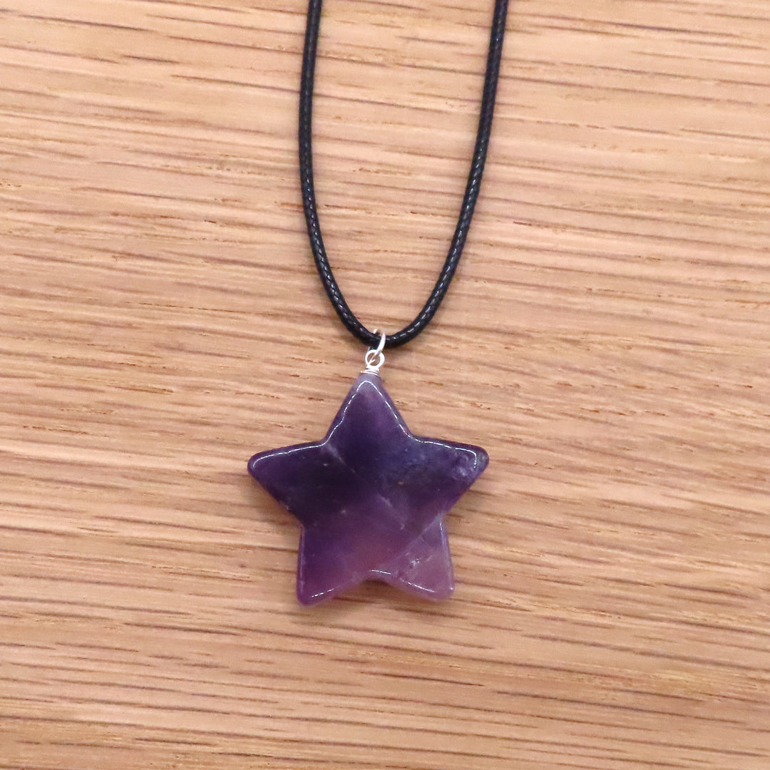 Amethyst Star Necklace