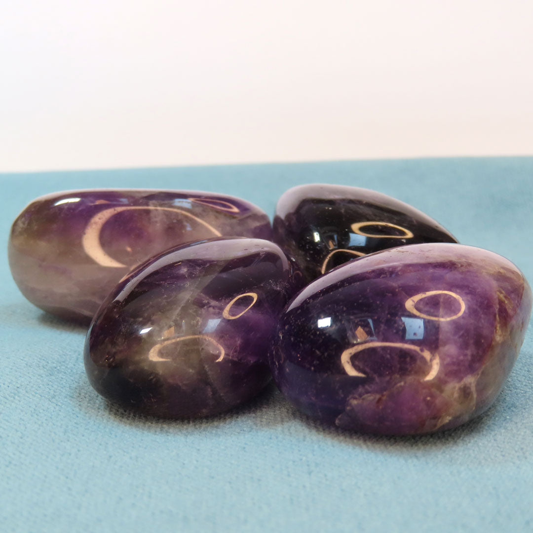 Amethyst Tumble Stones - large