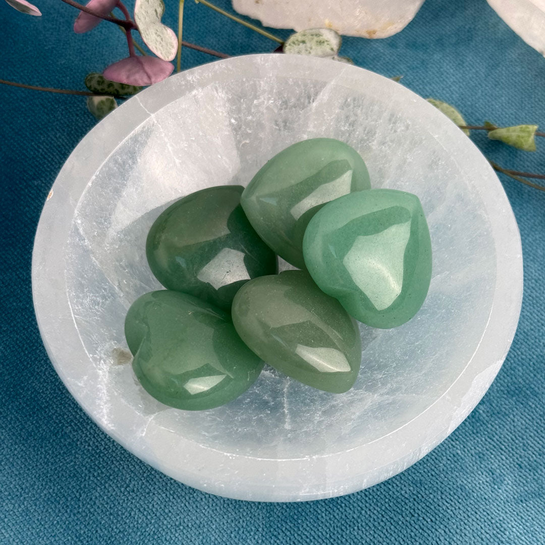 Mini Aventurine Heart