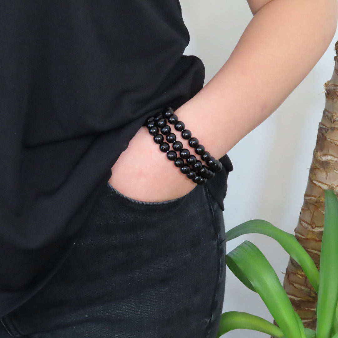 Black Obsidian Bracelet