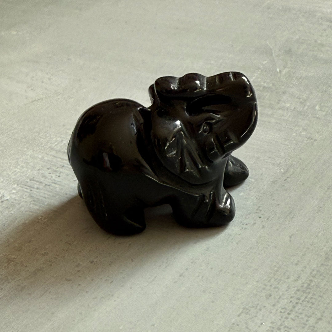 Crystal Elephant Figurines - Symbol of Strength, Wisdom and Positivity