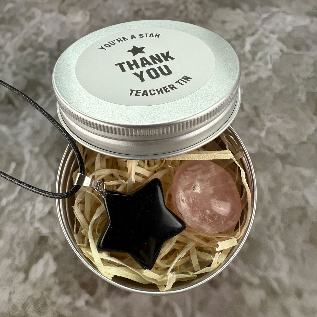 You're A Star Teacher Tin – The Perfect Crystal Gift for Teachers