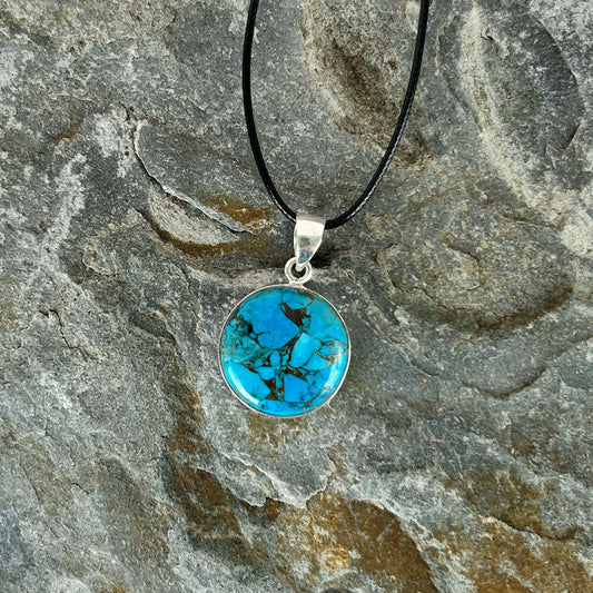 Turquoise and Sterling Silver Pendants