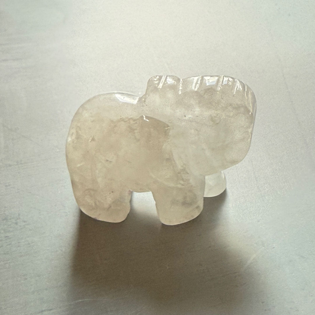 Crystal Elephant Figurines - Symbol of Strength, Wisdom and Positivity