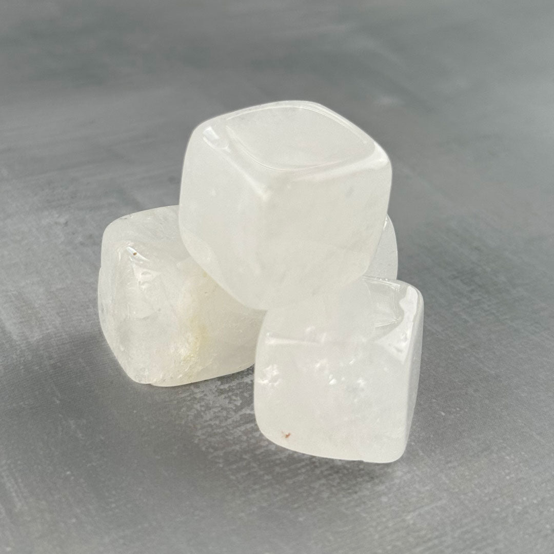 Mini Clear Quartz Cube