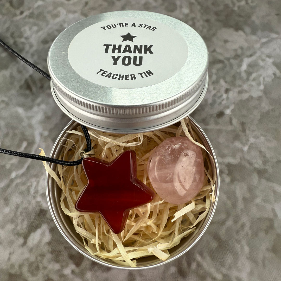 You're A Star Teacher Tin – The Perfect Crystal Gift for Teachers
