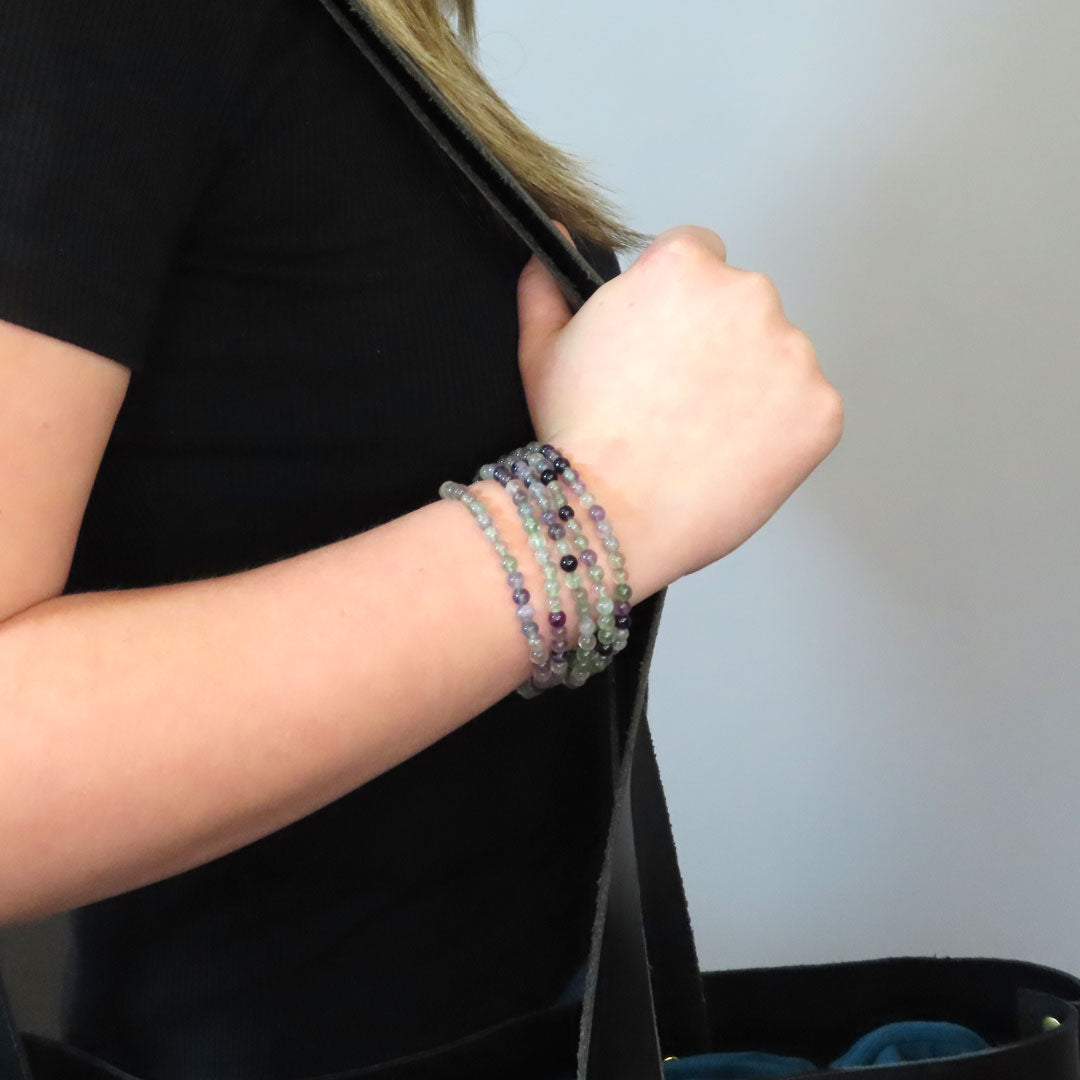 Rainbow Fluorite Bracelet