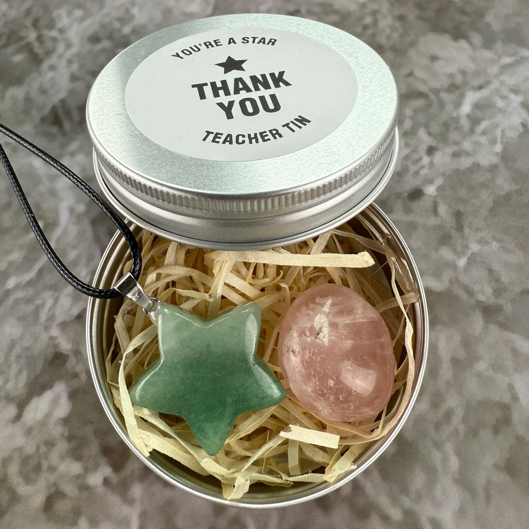 You're A Star Teacher Tin – The Perfect Crystal Gift for Teachers