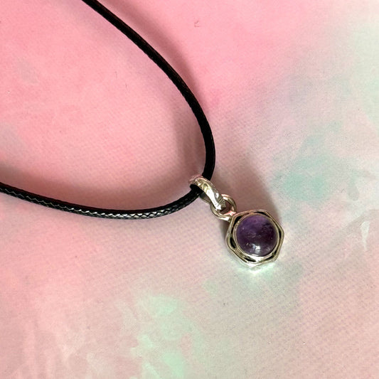 Mini Hexagonal Crystal Pendants