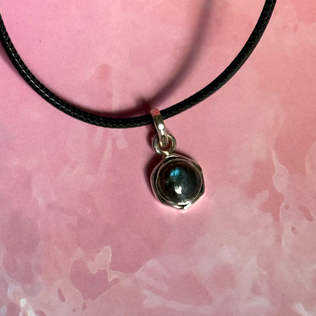 Mini Hexagonal Crystal Pendants
