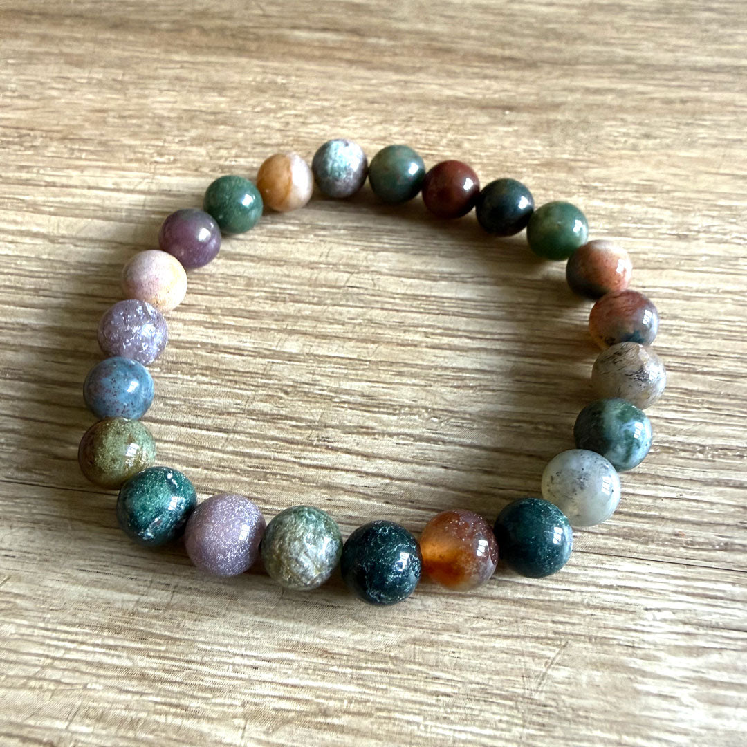 Indian Agate Bracelet