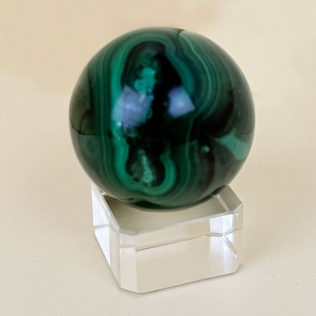 Small Malachite Sphere