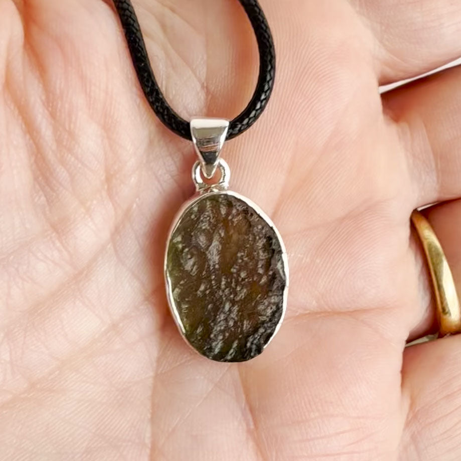 Moldavite Pendant