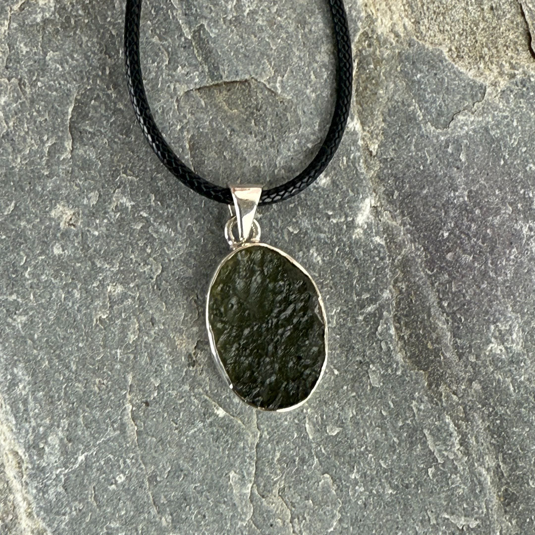 Moldavite Pendant