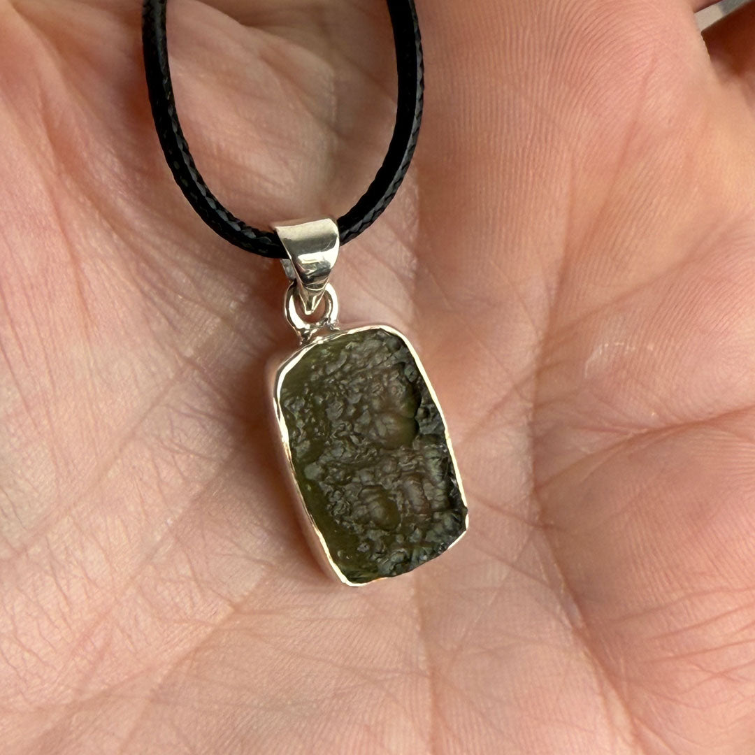 Moldavite Pendant