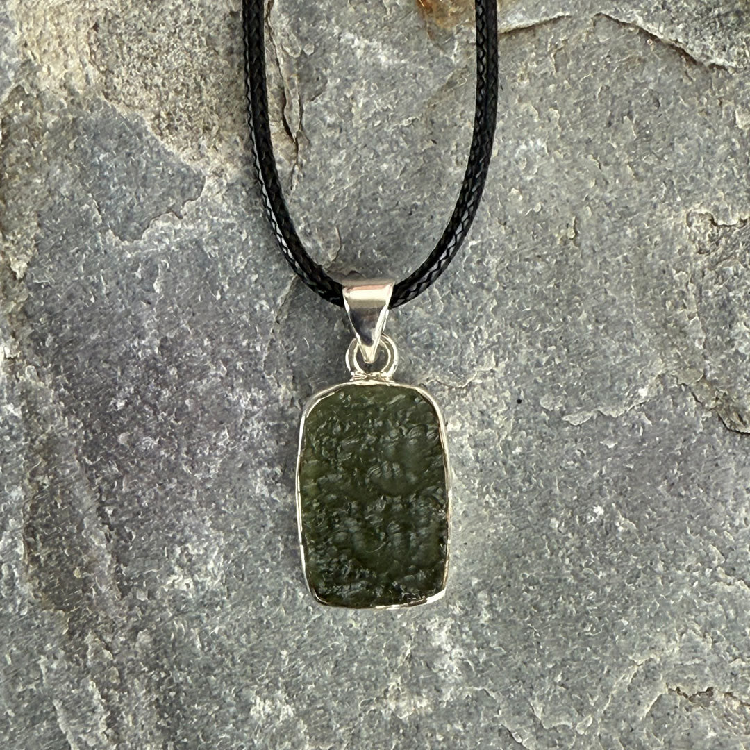 Moldavite Pendant