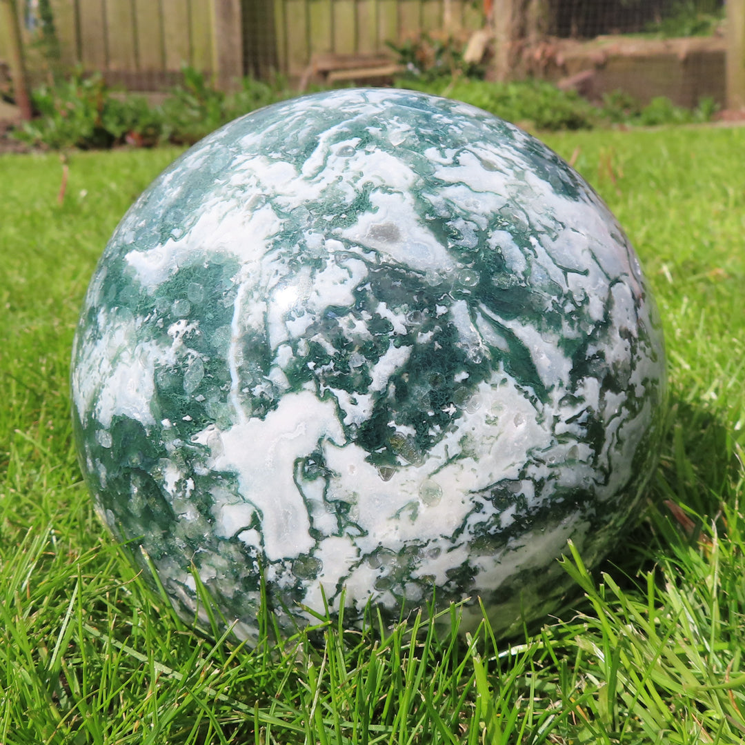 Moss Agate Sphere