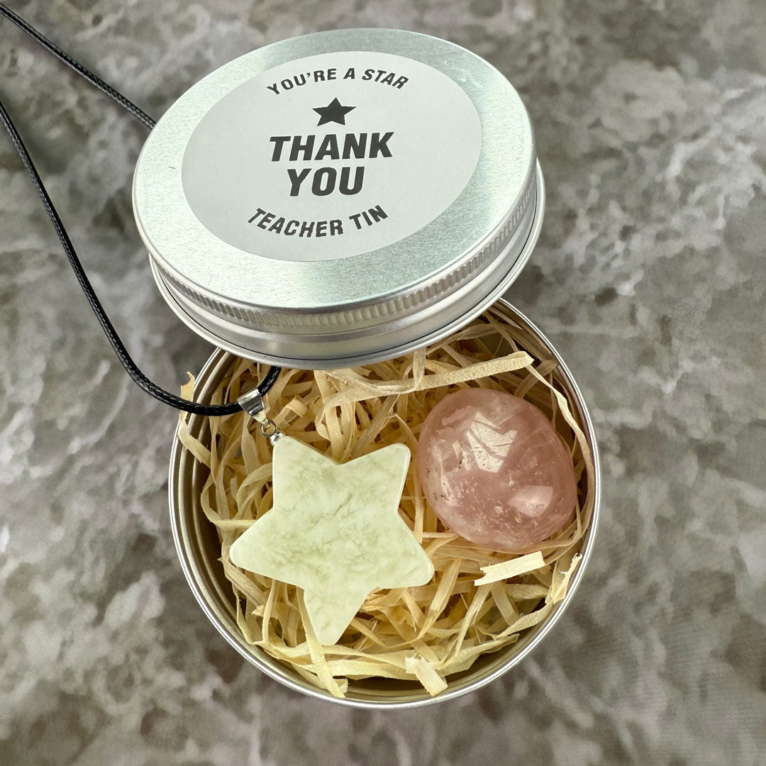 You're A Star Teacher Tin – The Perfect Crystal Gift for Teachers