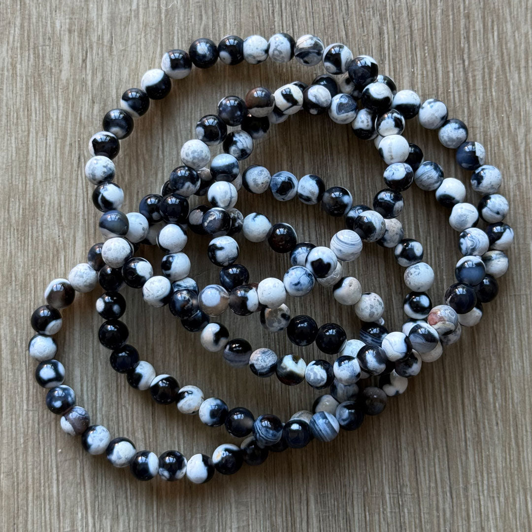 Orca Agate Bracelet
