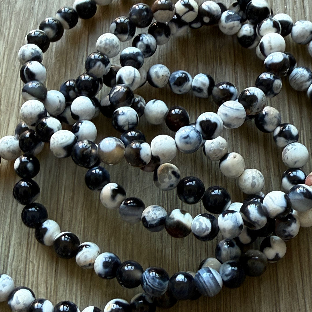 Orca Agate Bracelet