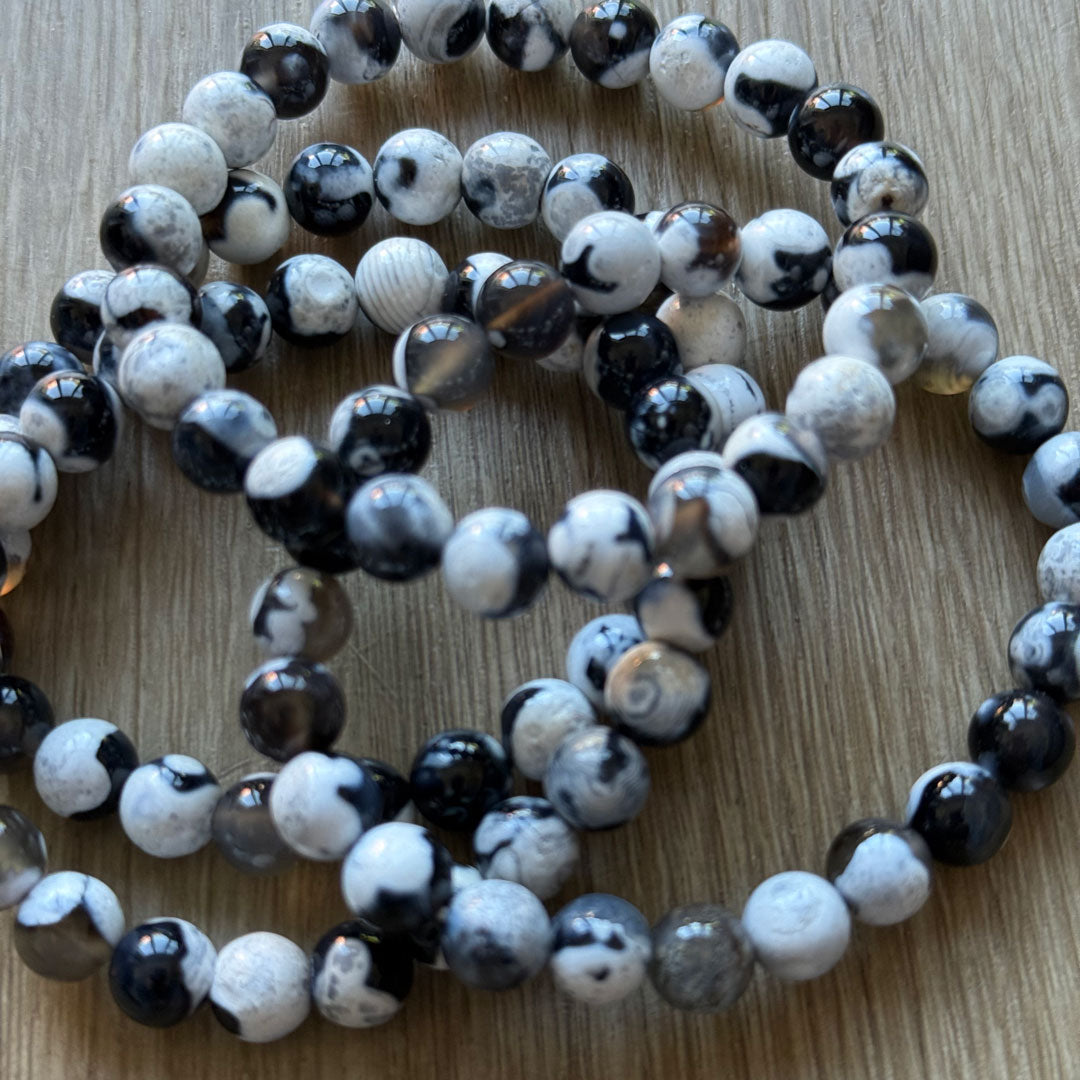 Orca Agate Bracelet