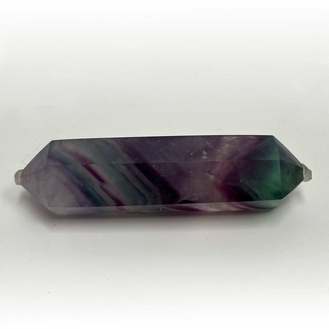 Rainbow Fluorite Double Terminated Point