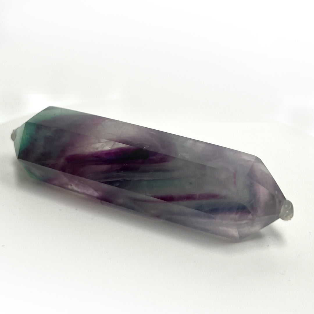 Rainbow Fluorite Double Terminated Point