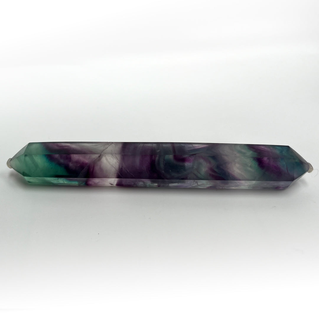 Rainbow Fluorite Double Terminated Point