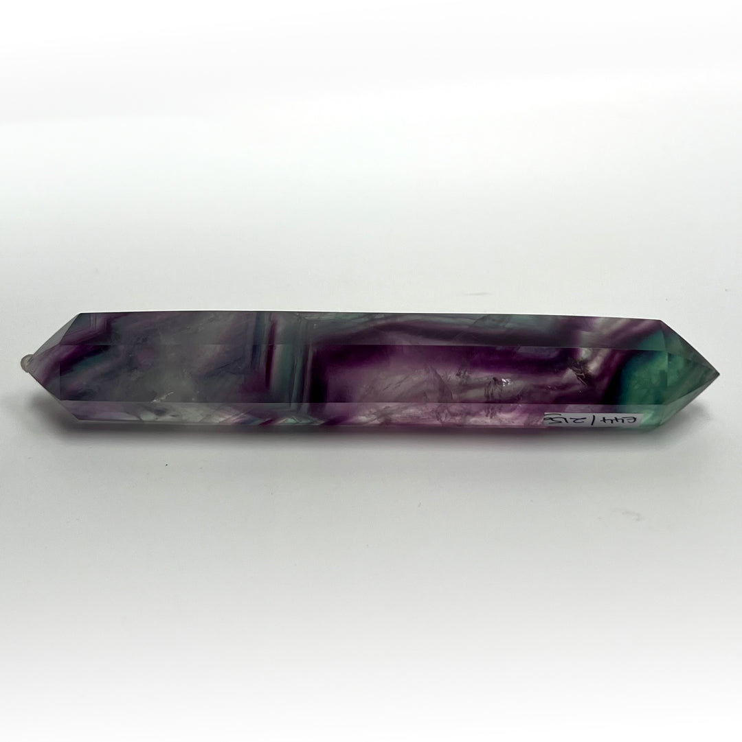 Rainbow Fluorite Double Terminated Point