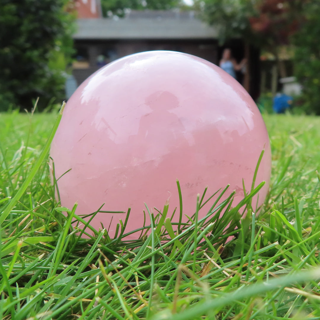 Rose Quartz Sphere Large