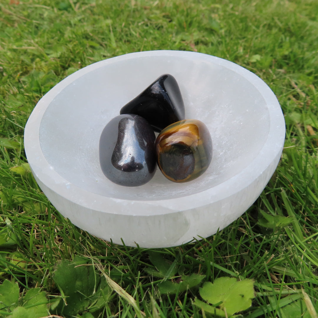 Selenite (Satin Spar) Bowl - Small