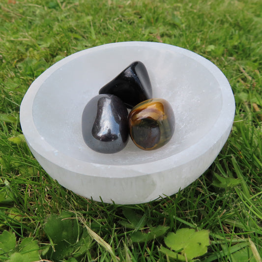 Selenite (Satin Spar) Bowl - Small