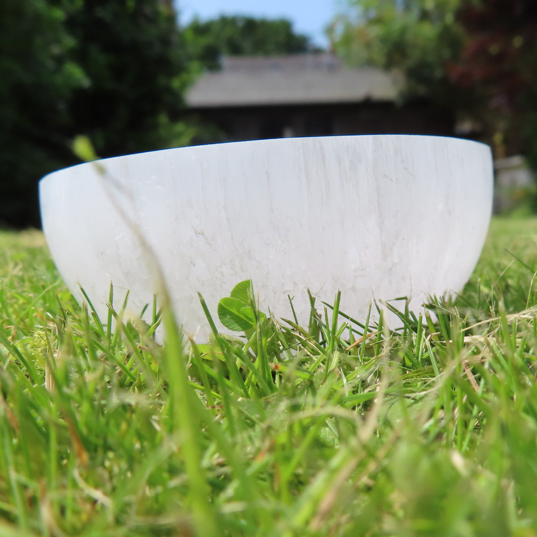Selenite (Satin Spar) Bowl - Small