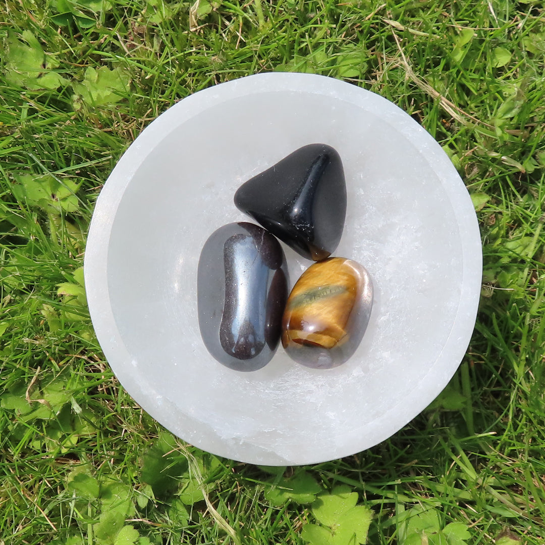 Selenite (Satin Spar) Bowl - Small