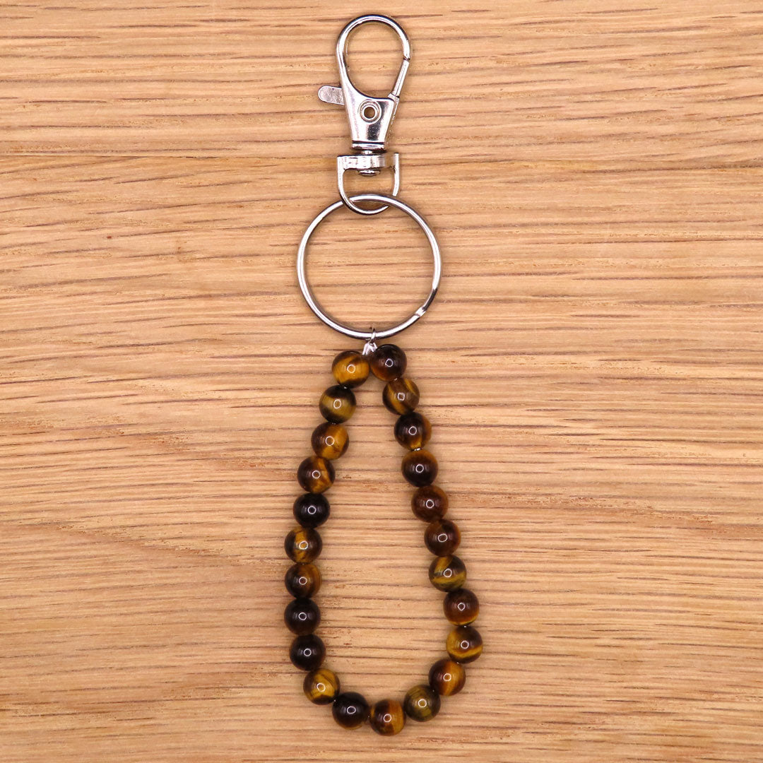 Tigers Eye Keyring