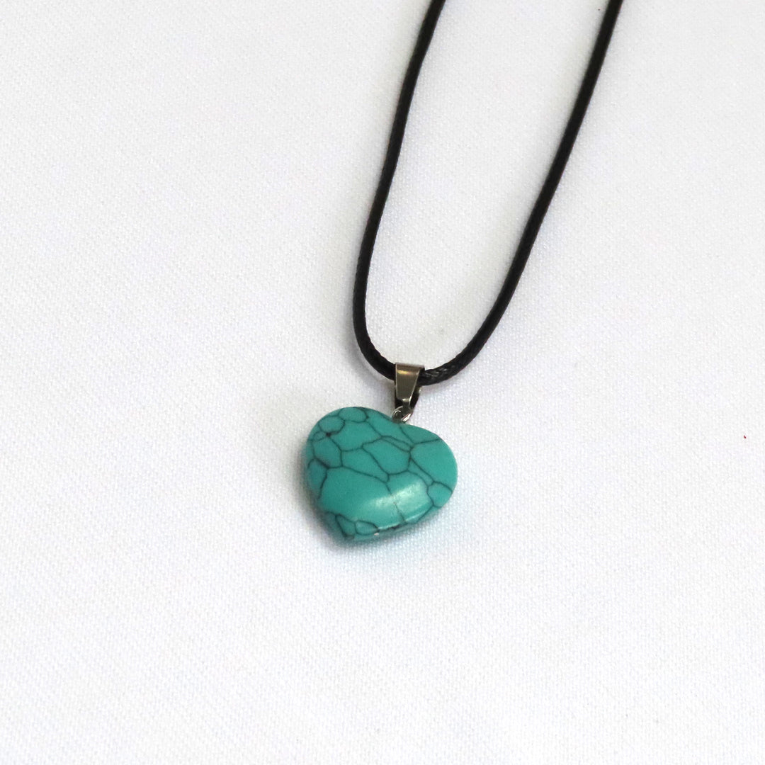 Turquoise Heart Necklace