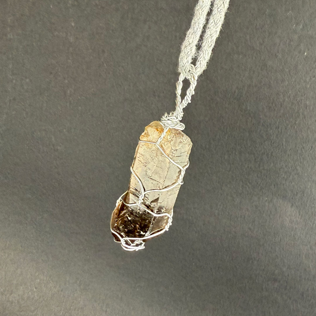 Wrapped Smokey Quartz