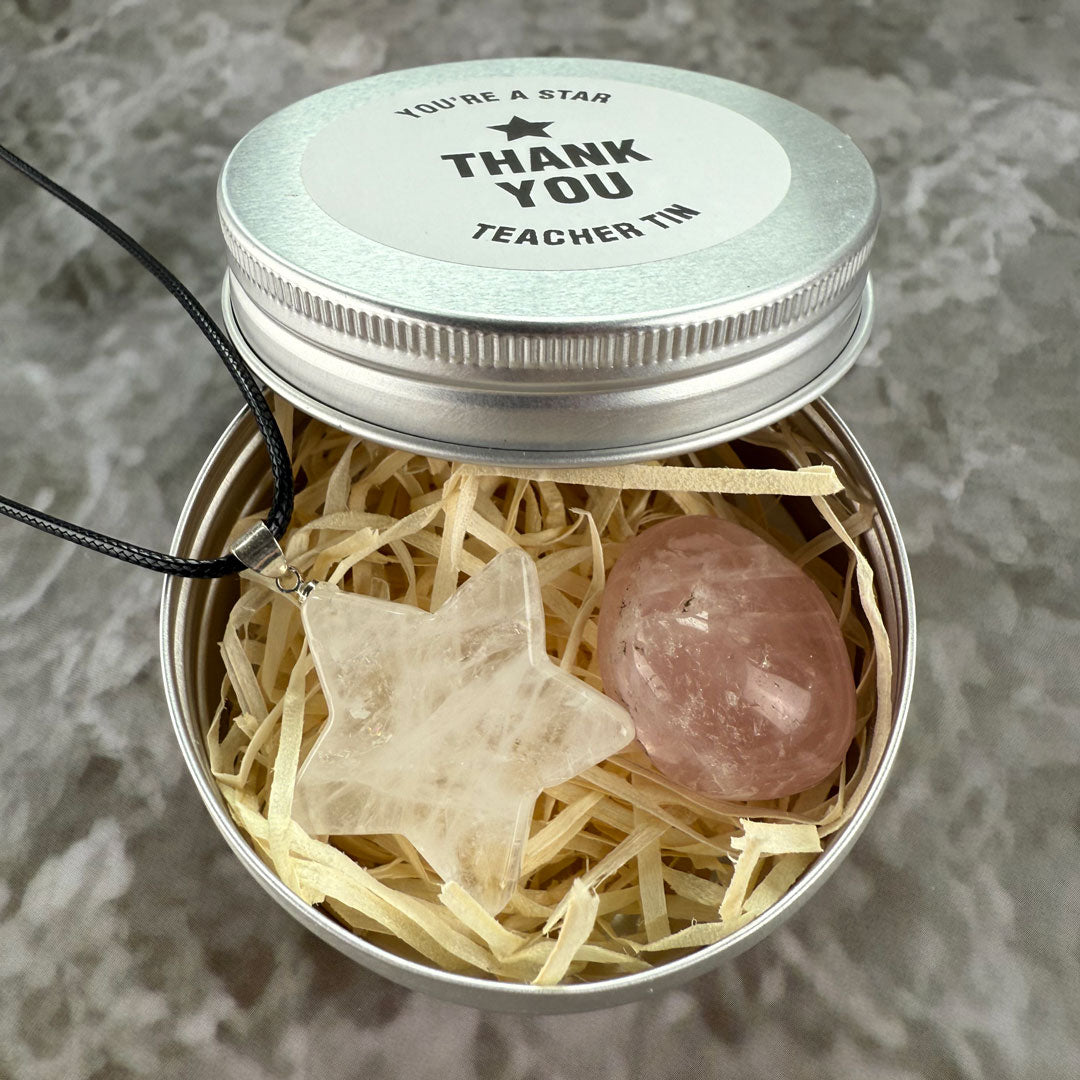 You're A Star Teacher Tin – The Perfect Crystal Gift for Teachers