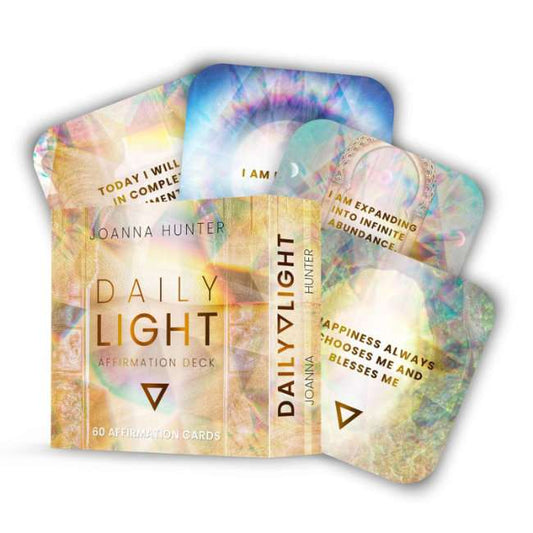 Daily Light Affirmation Deck by Joanna Hunter