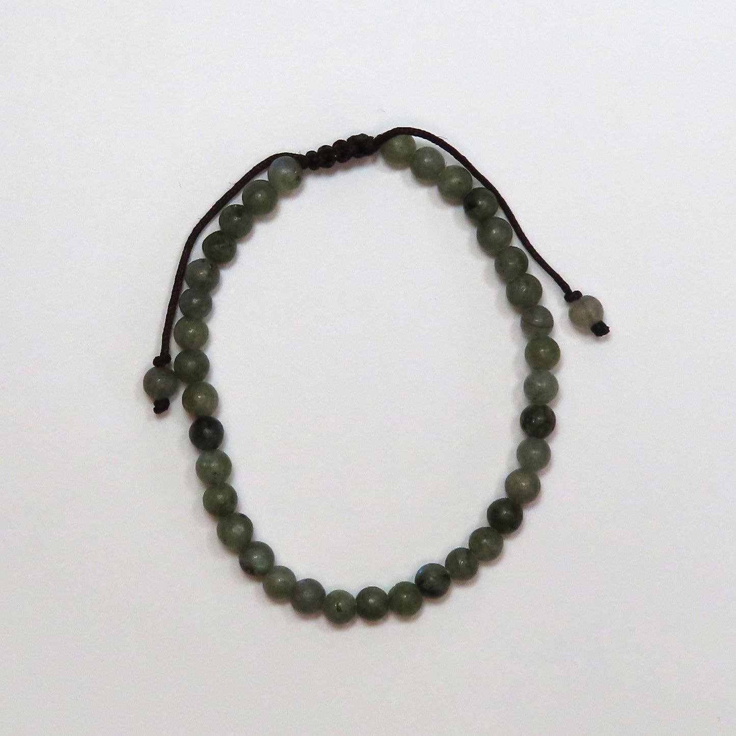 Grey Labradorite Adjustable Bracelets
