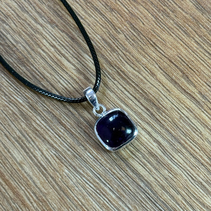 Amethyst Pendant set in Sterling Silver