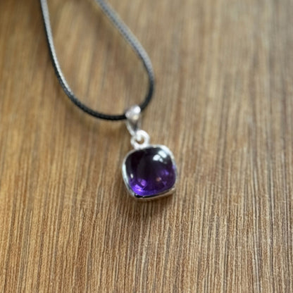 Amethyst Pendant set in Sterling Silver