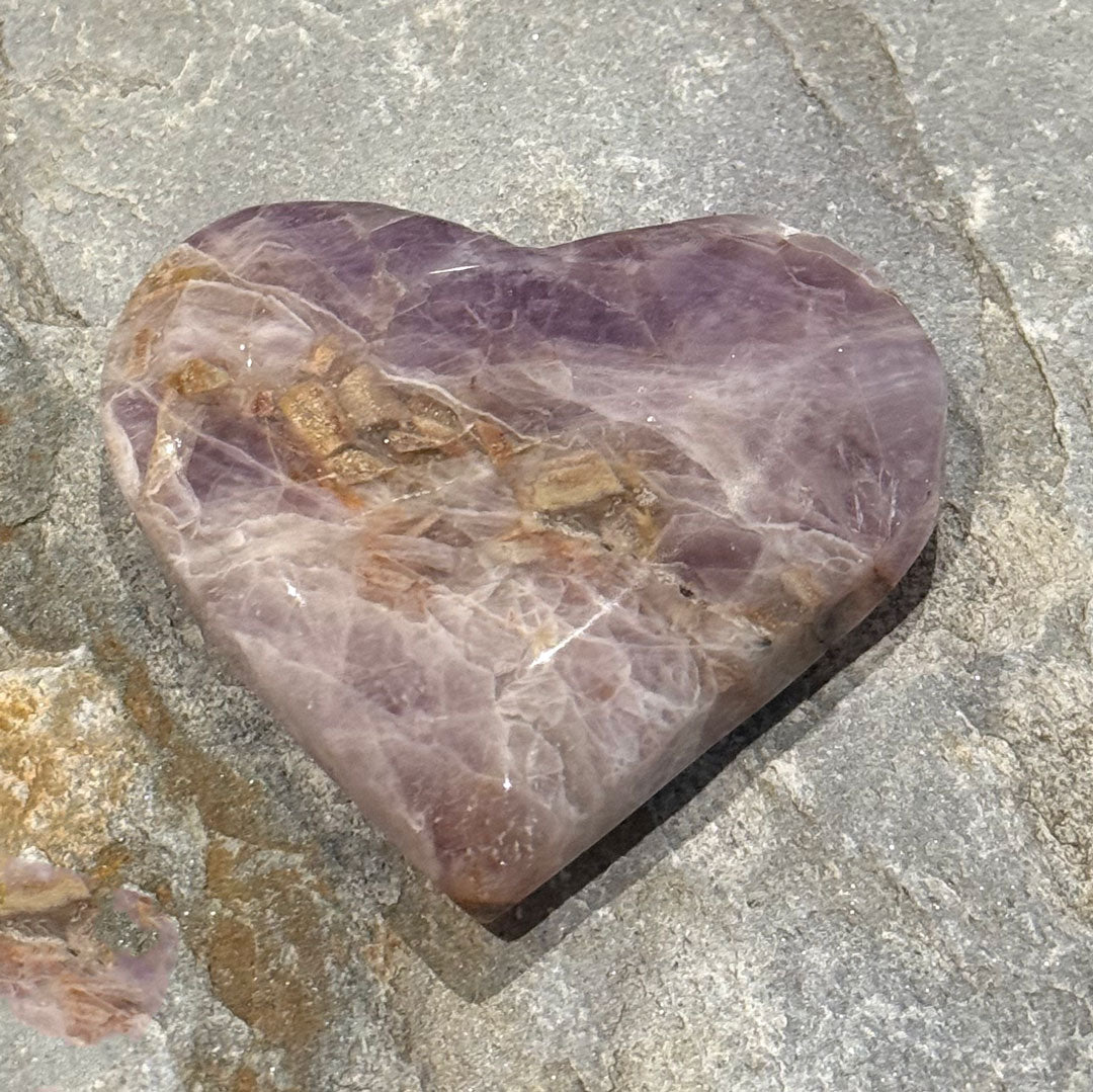 Dream Amethyst Hearts
