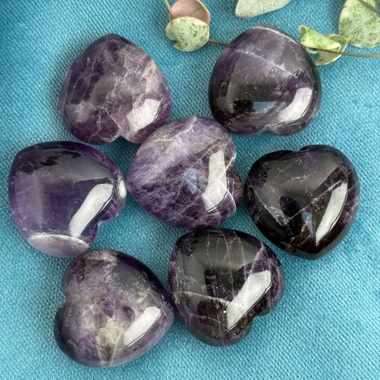 Amethyst Hearts - small