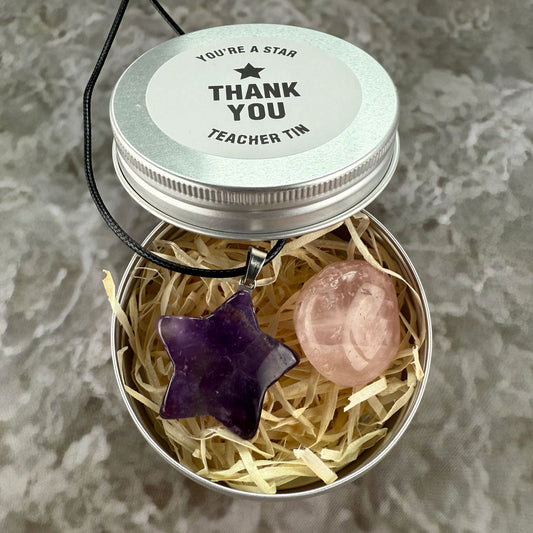 You're A Star Teacher Tin – The Perfect Crystal Gift for Teachers