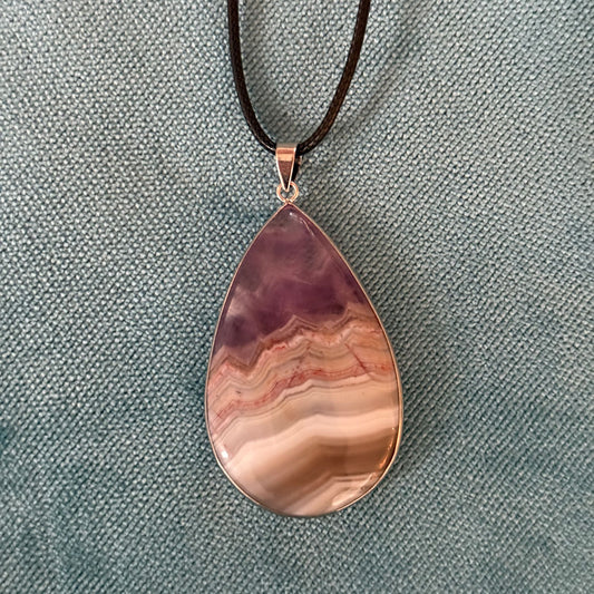 Amethyst Teardrop Pendant