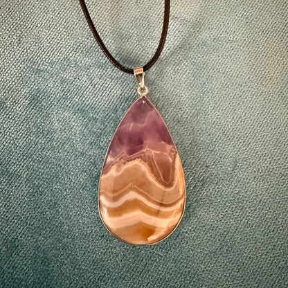 Amethyst Teardrop Pendant